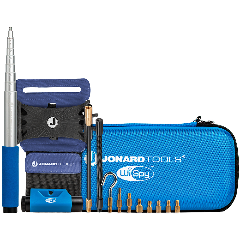 Jonard WiSpy Pro Multipurpose Wireless Inspection Camera & Cable Pulling Tool from GME Supply